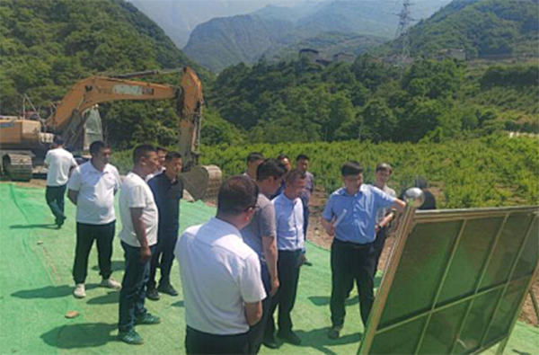 四川省交通運(yùn)輸廳黨組成員、副廳長(zhǎng)王茂奎赴川青鐵路站場(chǎng)連接線(xiàn)項(xiàng)目調(diào)研指導(dǎo)工作